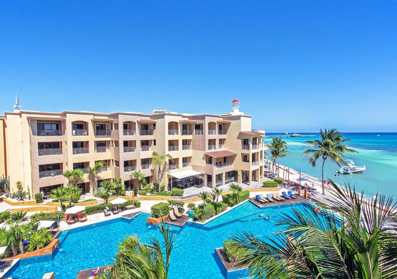 Condo Surf 405 - Luxury Oceanview Beachfront 3 Bedroom With Gym - At El Faro Condos 신데 델 카르멘 외부 사진
