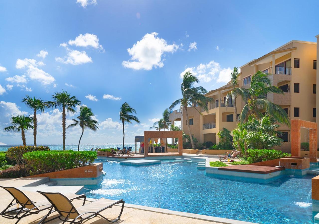 Condo Surf 405 - Luxury Oceanview Beachfront 3 Bedroom With Gym - At El Faro Condos 신데 델 카르멘 외부 사진
